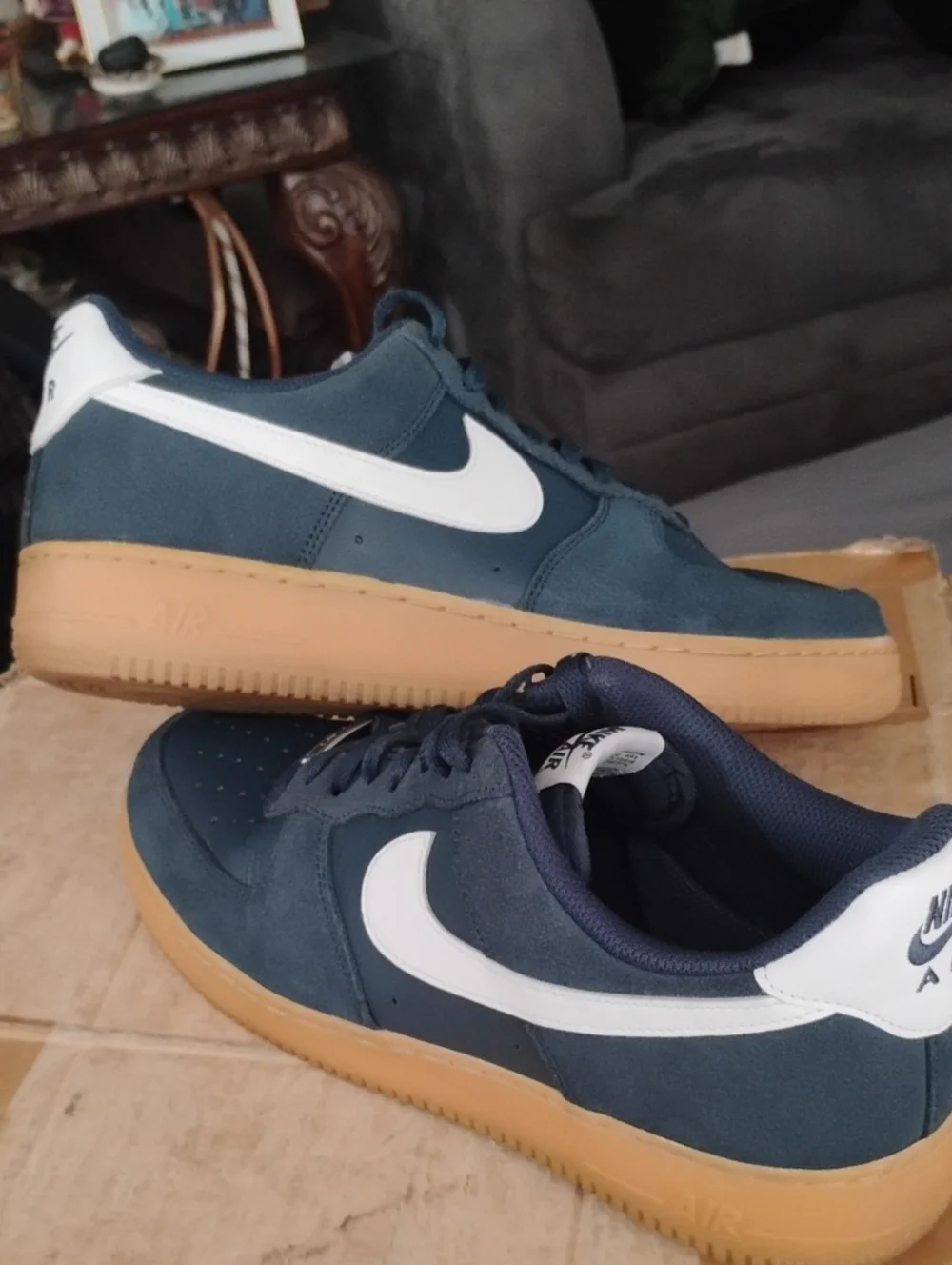 Nike Air Force One Low-07 LV8 Armory Navy Gum
